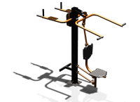 Уличный тренажер "Верхняя тяга Брусья Пресс" УТ339 в Пензе Уличный тренажер "Верхняя тяга Брусья Пресс" УТ339 в Пензе