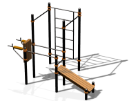 Спортивный комплекс воркаут ВС-82 в Пензе