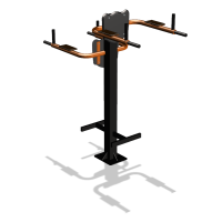 Уличный тренажер  "Брусья-пресс двойной"  УТ202 в Пензе