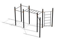 Спортивный комплекс воркаут ВС-117 в Пензе