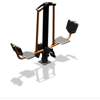 Уличный тренажер  "Жим ногами двойной"  УТ203 в Пензе