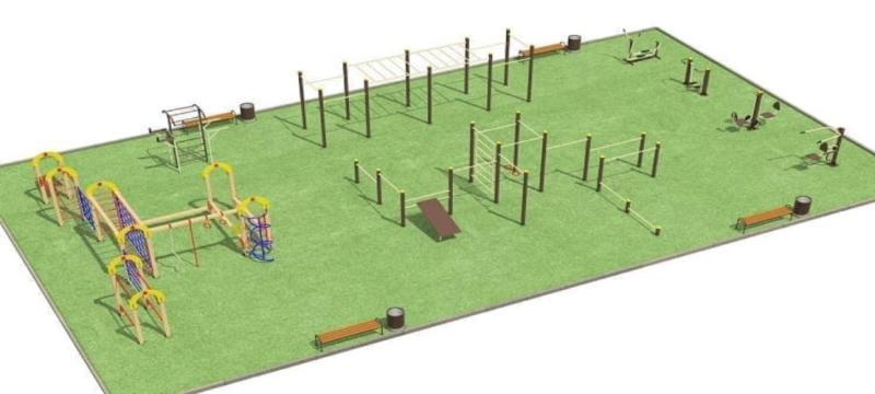 Проект спортивной площадки для любого возраста - 1 096 200 рублей. в Пензе