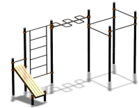 Спортивный комплекс воркаут ВС-74 в Пензе