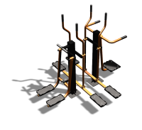 Уличный тренажер "Шпагат Маятник Лыжник двойной" УТ335 в Пензе Уличный тренажер "Шпагат Маятник Лыжник двойной" УТ335 в Пензе