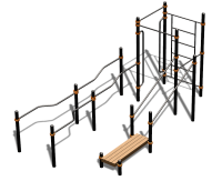 Спортивный комплекс воркаут ВС-194 в Пензе