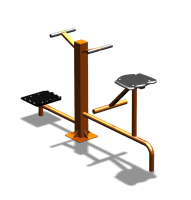 Уличный тренажер "Твистер стоя Твистер сидя" УТ323 в Пензе