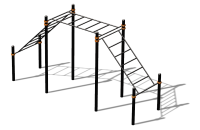 Спортивный комплекс воркаут ВС-192 в Пензе