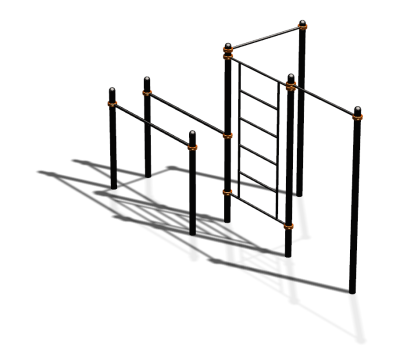 Спортивный комплекс воркаут ВС-107 в Пензе