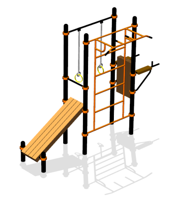 Спортивный комплекс воркаут ВС-78 в Пензе