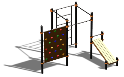 Спортивный комплекс воркаут ВС-122 в Пензе