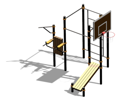 Спортивный комплекс воркаут ВС-94 в Пензе