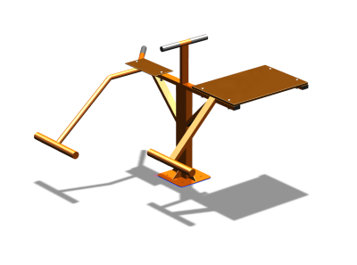 Уличный тренажер "Пресс Гиперэкстензия" УТ327 в Пензе