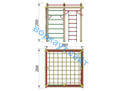 Детский спортивный комплекс ДСК 3110 в Пензе Детский спортивный комплекс ДСК 3110 в Пензе