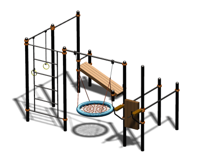 Спортивный комплекс воркаут ВС-97 в Пензе