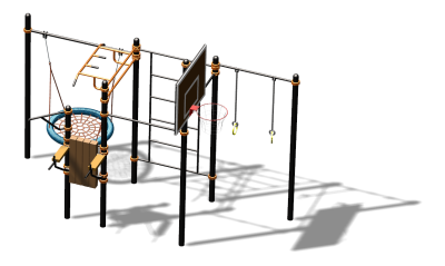 Спортивный комплекс воркаут ВС-104 в Пензе