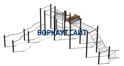 Спортивный комплекс воркаут ВС-199 в Пензе