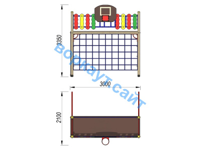 Детский спортивный комплекс ДСК 3101 в Пензе