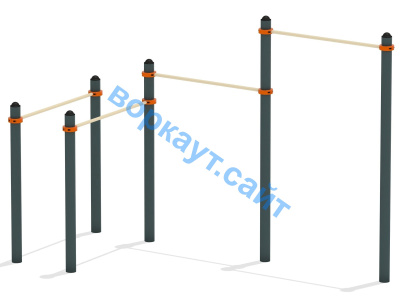 Турник двойной с брусьями ВС-17 в Пензе