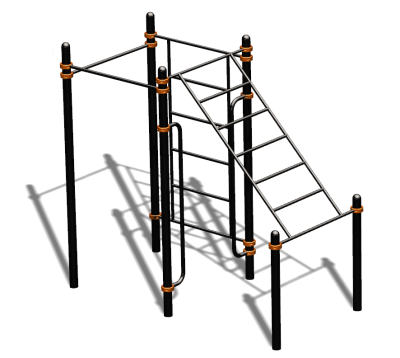Спортивный комплекс воркаут ВС-193 в Пензе