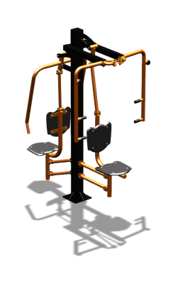 Уличный тренажер "Жим от груди Баттерфляй" УТ311 в Пензе