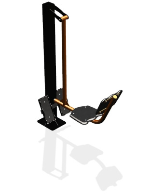 Уличный тренажер "Жим ногами одинарный" УТ 110 в Пензе Уличный тренажер "Жим ногами одинарный" УТ 110 в Пензе