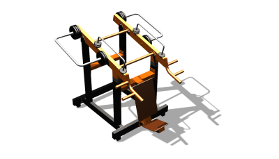 Силовой уличный тренажер  "Жим вверх"  УТ421 в Пензе