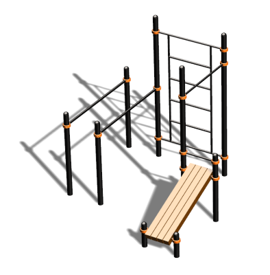 Спортивный комплекс воркаут ВС-98 в Пензе