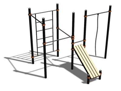 Спортивный комплекс воркаут ВС-76 в Пензе