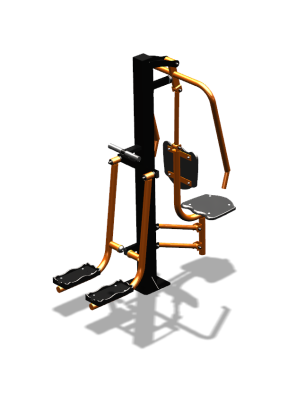 Уличный тренажер "Жим от груди Шпагат" УТ306 в Пензе