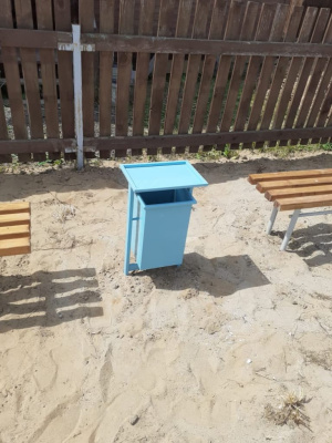 Урна с крышкой МАФ 1631 в Пензе