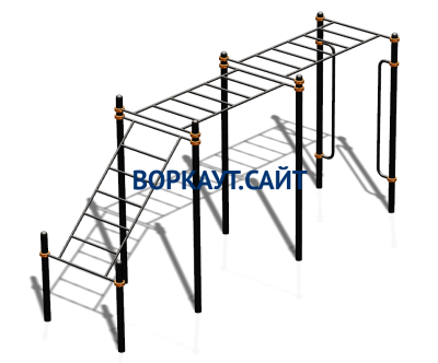 Спортивный комплекс воркаут ВС-190 в Пензе