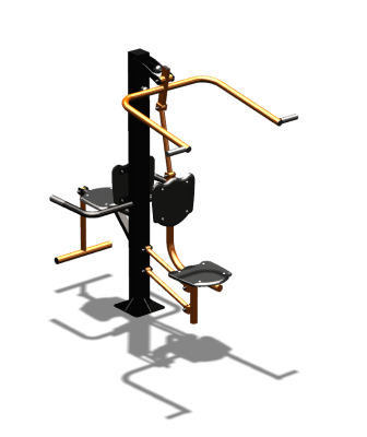 Уличный тренажер "Верхняя тяга Флекс" УТ325 в Пензе