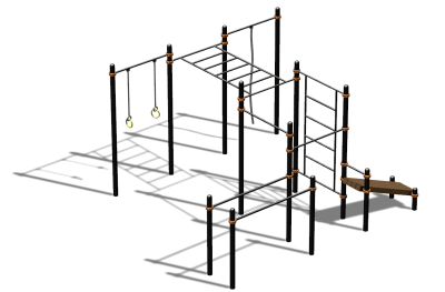Спортивный комплекс воркаут ВС-89 в Пензе