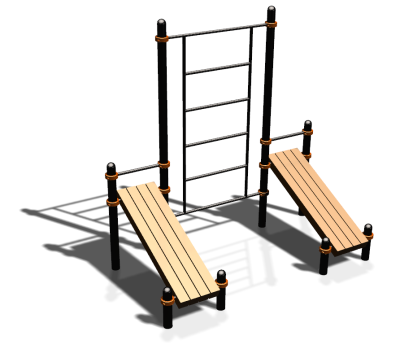 Спортивный комплекс воркаут ВС-128 в Пензе