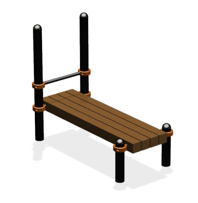 Спортивный комплекс воркаут ВС-62 в Пензе