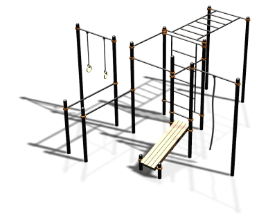 Спортивный комплекс воркаут ВС-68 в Пензе