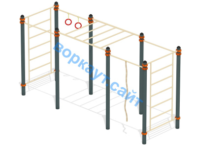 Воркаут комплекс гимнастический  ВС-24 в Пензе