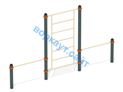 Шведская стенка с перекладинами ВС-13 в Пензе