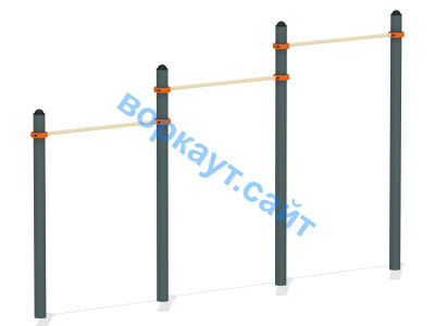 Турник тройной ВС-4 в Пензе