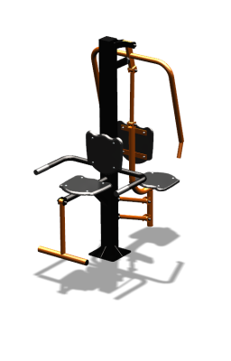 Уличный тренажер "Жим от груди Флекс" УТ324 в Пензе