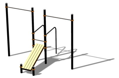 Спортивный комплекс воркаут ВС-132 в Пензе