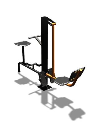 Уличный тренажер "Жим ногами Вело" УТ330 в Пензе