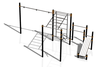 Спортивный комплекс воркаут ВС-87 в Пензе