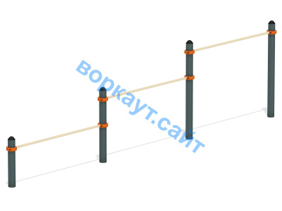 Каскад турников тройной ВС-6 в Пензе