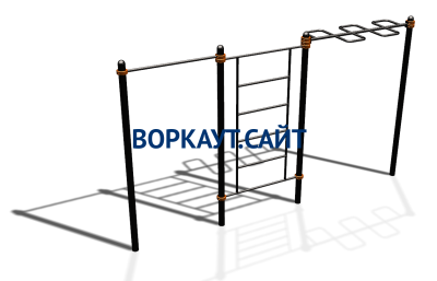 Спортивный комплекс воркаут ВС-129 в Пензе