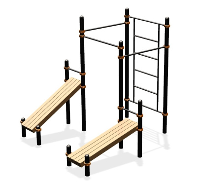 Спортивный комплекс воркаут ВС-42 в Пензе