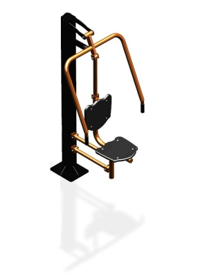 Уличный тренажер "Жим от груди одинарный" УТ 111 в Пензе