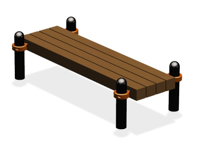 Воркаут скамья ВС-38 в Пензе
