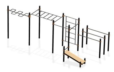Спортивный комплекс воркаут ВС-57 в Пензе