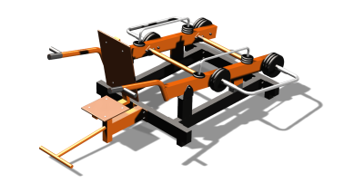 Силовой уличный тренажер  "Трицепс"  УТ424 в Пензе
